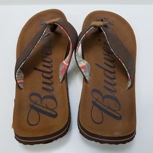 budweiser sandals